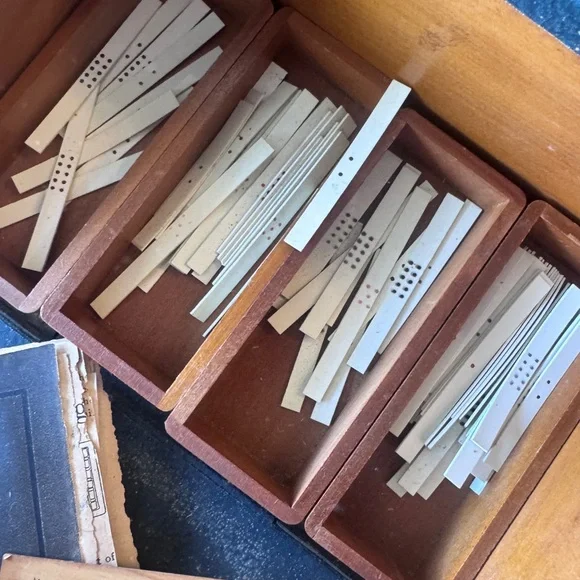 1920s Vintage Mah-Jong Set with Original Rule Book – Vintage U.S. Edition - Picture 5 of 8